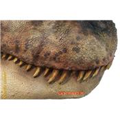 T-Rex Head Life-Size Statue Closed Mouth Oxmox Muckle