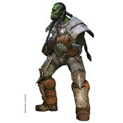 World Of Warcraft - Orc Thrall Statue Taille Réelle Oxmox Muckle