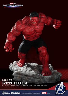 Captain America : Brave New World - Red Hulk Statue Taille Réelle 1/1 Beast Kingdom
