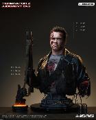 Terminator 2 - T-800 Buste Taille Réelle 1/1 Battle Damaged Queen Studios
