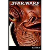 Star Wars Amiral Ackbar Buste Taille Réelle Sideshow