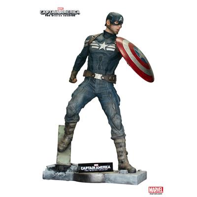 Captain America Le Soldat de l'hiver Statue Taille Réelle Oxmox Muckle
