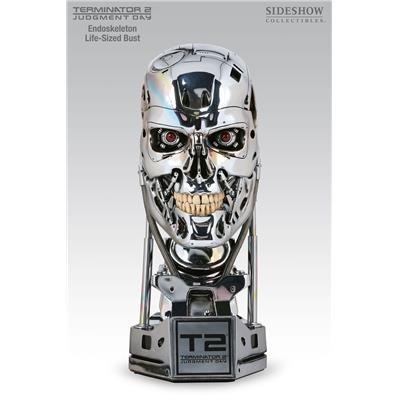 T-800 Endoskeleton Life-Size Bust Sideshow