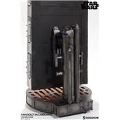 Star Wars Han Solo in Carbonite Life-size Statue Sideshow