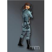 MGS2 Solid Snake Statue Taille Réelle Oxmox Muckle