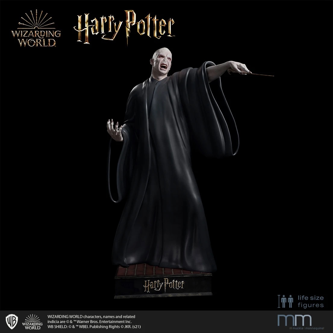 Harry Potter Voldemort Statue Taille Réelle Muckle