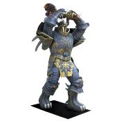 Warhammer Guerrier du Chaos Statue Taille Réelle 1/1 Attakus