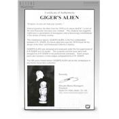 Giger's Alien Bust autographed by H.R.Giger Sideshow