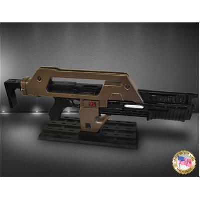 Aliens Pulse Rifle Brown Bess Weathered Réplique 1:1 Hollywood Collectibles