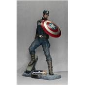 Captain America Le Soldat de l'hiver Statue Taille Réelle Oxmox Muckle