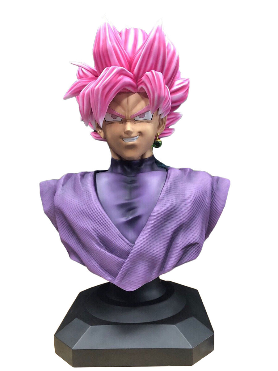 Dragon Ball Super Black Goku Buste Taille Réelle MT Studio, black