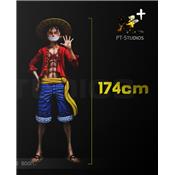 One Piece Monkey D Luffy Statue Taille Réelle PTS