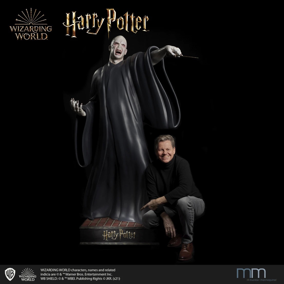 Harry Potter Voldemort Statue Taille Réelle Muckle