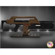 Aliens Pulse Rifle Brown Bess Weathered Réplique 1:1 Hollywood Collectibles