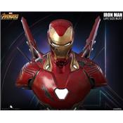 Avengers: Infinity War - Iron Man Mark 50 Battle Damaged Life-Size Bust Queen Studios