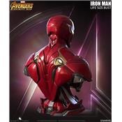 Avengers: Infinity War - Iron Man Mark 50 Buste Taille Réelle Queen Studios
