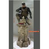 MGS4 Solid Snake Statue Taille Réelle Oxmox Muckle