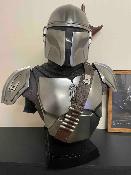 Star Wars The Mandalorian Din Djarin Buste Taille Réelle 1/1 Sideshow