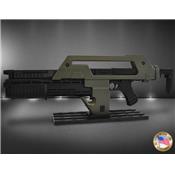 Aliens Pulse Rifle OD Green 1:1 Replica Hollywood Collectibles Exclusive