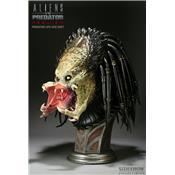 AVPR Predator Life-Size Bust Sideshow