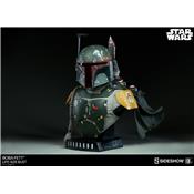 Star Wars Boba Fett Buste Taille Réelle Sideshow