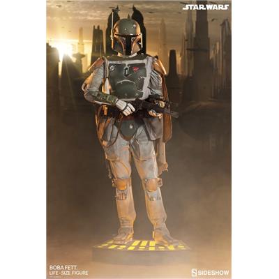 Star Wars Boba Fett Statue Taille Réelle Sideshow