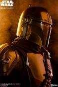 Star Wars The Mandalorian Din Djarin Buste Taille Réelle 1/1 Sideshow