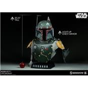 Star Wars Boba Fett Buste Taille Réelle Sideshow