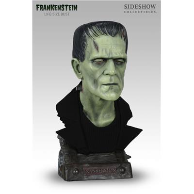 Frankenstein Boris Karloff Life-Size Bust Sideshow