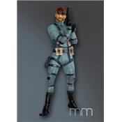 MGS2 Solid Snake Life-Size Statue Oxmox Muckle