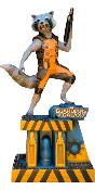 Guardians of the Galaxy - Rocket Raccoon Life-Size Statue Oxmox Muckle