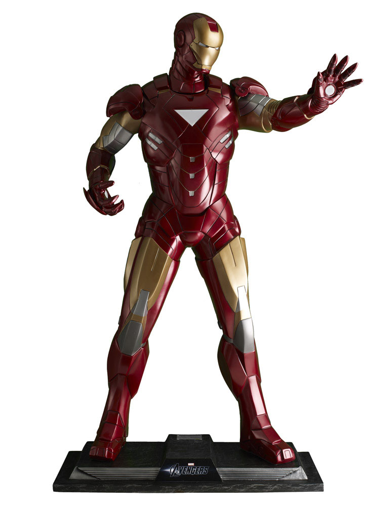 The Avengers Iron Man Statue Taille Réelle Oxmox Muckle, iron man avengers  figurine grandeur nature