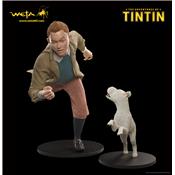 Les Aventures de Tintin - Pack Capitaine Haddock & Tintin & Milou Statues Taille Réelle Weta