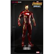 Avengers: Infinity War Iron Man Mark 50 Statue Taille Réelle Dimension Studio