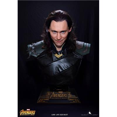 Avengers: Infinity War - Loki Life-Size Bust Queen Studios