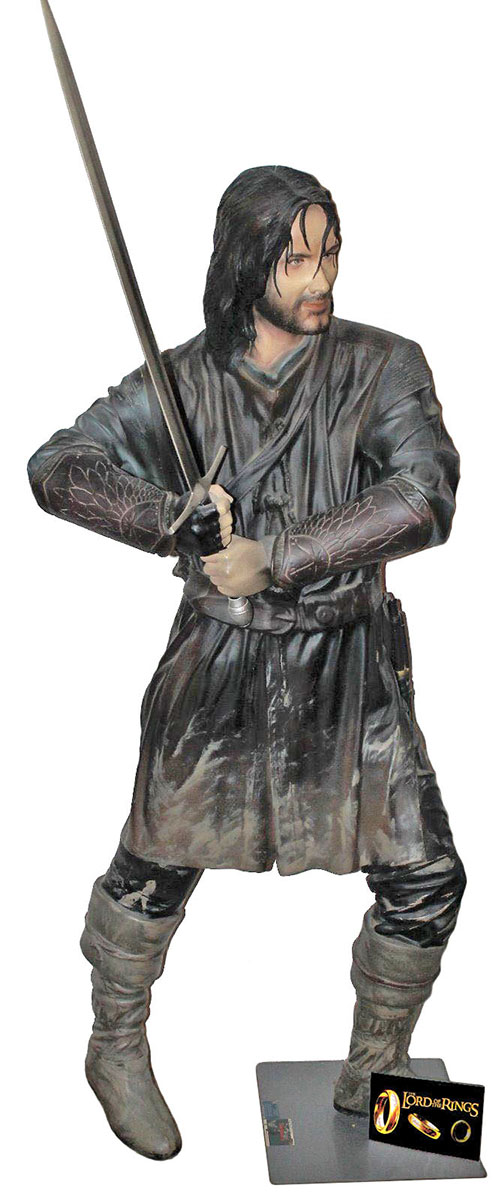 Le Seigneur des Anneaux Aragorn Statue Taille Réelle 1:1 Oxmox Muckle