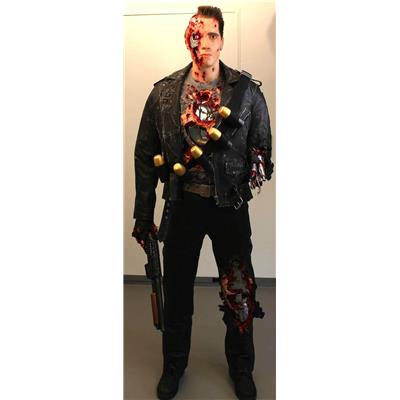 Terminator 2 T-800 Arnold Statue Taille Réelle