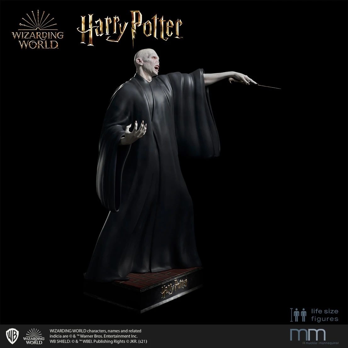 Harry Potter Voldemort Statue Taille Réelle Muckle