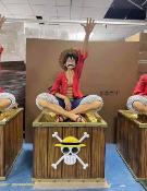 One Piece Monkey D Luffy Statue Taille Réelle YY Studio