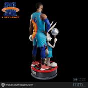 Space Jam Set LeBron James and Bugs Bunny Statues Taille Réelle Muckle