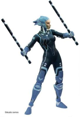 Tron 2.0 Mercury Statue Taille Réelle 1/1 Oxmox Muckle