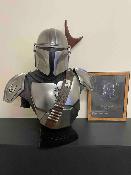 Star Wars The Mandalorian Din Djarin Buste Taille Réelle 1/1 Sideshow