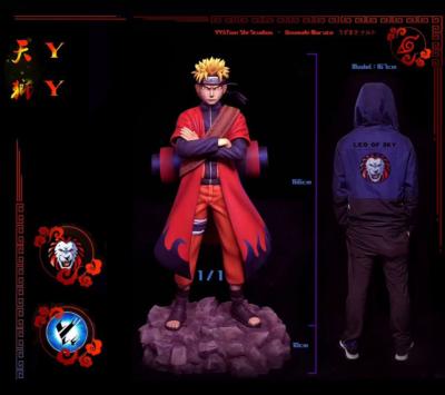 Naruto Shippuden Statue Taille Réelle Leo Of Sky and YY Studios