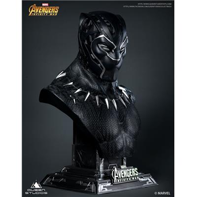 Avengers: Infinity War - Black Panther Life-Size Bust Queen Studios