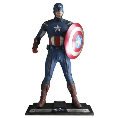 Captain America Avengers Statue Taille Réelle Oxmox Muckle