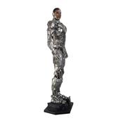 Justice League Cyborg Statue Taille Réelle Muckle