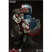 Iron Man 3 - Iron Patriot Buste Taille Réelle Sideshow