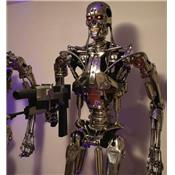 Terminator 2 T-800 Endoskeleton Statue Taille Réelle Sideshow