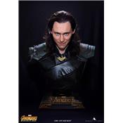 Avengers: Infinity War - Loki Buste Taille Réelle Queen Studios