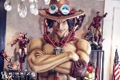 One Piece Portgas D. Ace Statue Taille Réelle Big Size Studio